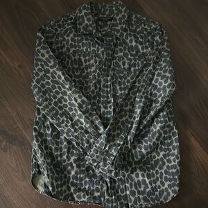 Button Down Shirt with Pattern